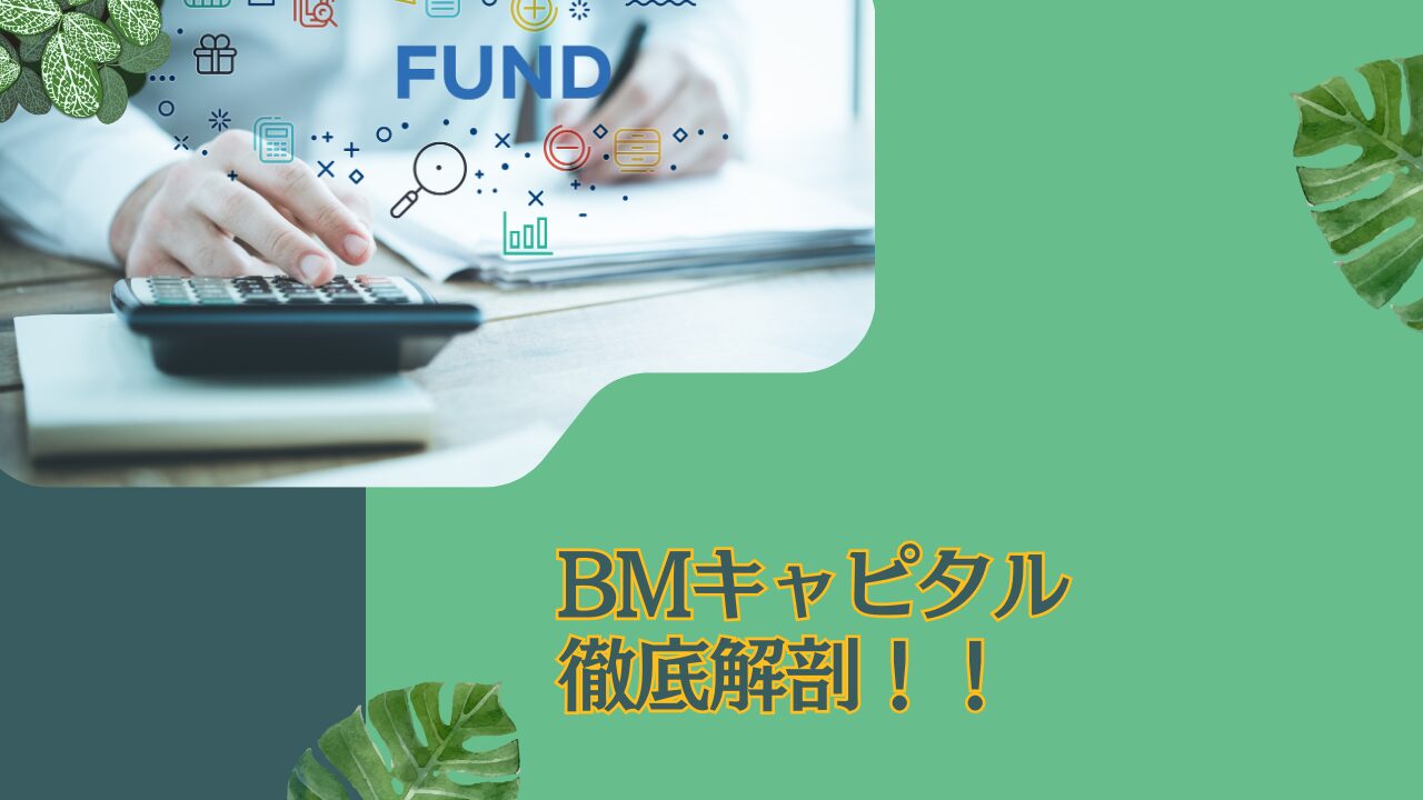 【BMキャピタル体験談】投資家歴8年の投資家目線で評判のBM CAPITAL(ビーエムキャピタル)を徹底的にわかりやすく解説！