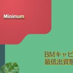 BMキャピタルはいくらから投資できるのか？最低出資額について解説！