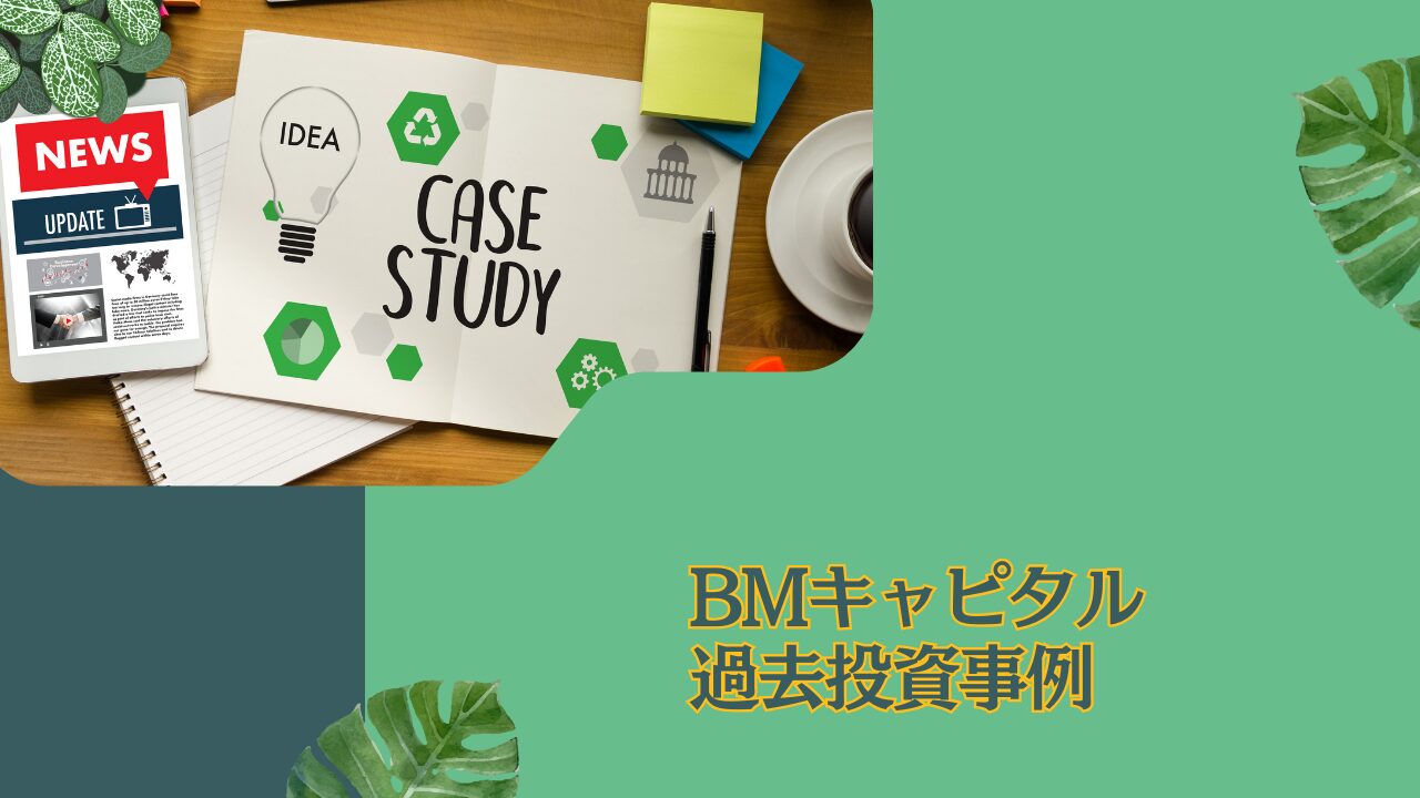 BMキャピタルの過去投資事例をわかりやすく紐解く！安定した運用実績の根底にある手法とは！？